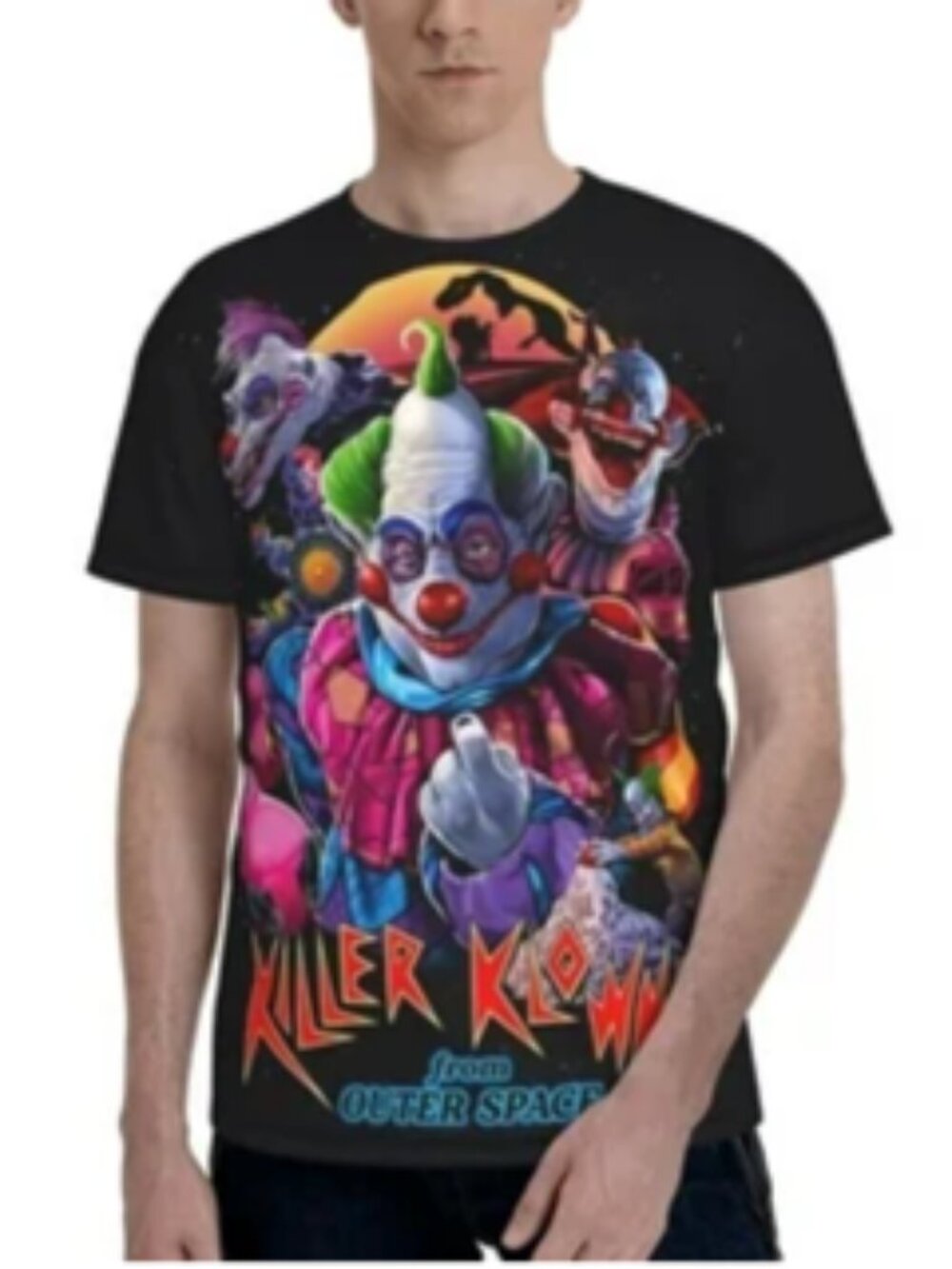 🧡3/$15 Killer Klown From Outer Space T-Shirt Unisex/Men M
